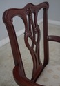 L60698EC: Set of 6 CRAFTIQUE Chippendale Mahogany 