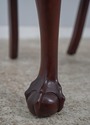 L60698EC: Set of 6 CRAFTIQUE Chippendale Mahogany 