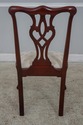 L60698EC: Set of 6 CRAFTIQUE Chippendale Mahogany 