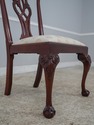 L60698EC: Set of 6 CRAFTIQUE Chippendale Mahogany 