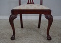 L60698EC: Set of 6 CRAFTIQUE Chippendale Mahogany 