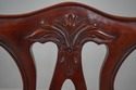 L60698EC: Set of 6 CRAFTIQUE Chippendale Mahogany 