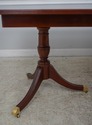 L60525EC: KINDEL Figural Flame Mahogany Dining Roo