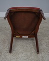 60722EC: MAITLAND SMITH Adam Style Mahogany Cane S