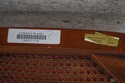 60722EC: MAITLAND SMITH Adam Style Mahogany Cane S