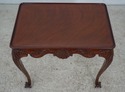 L60780EC: KINDEL Irish Georgian Carved Mahogany Te