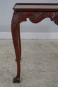 L60780EC: KINDEL Irish Georgian Carved Mahogany Te