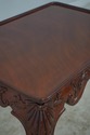 L60780EC: KINDEL Irish Georgian Carved Mahogany Te