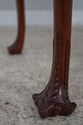 L60780EC: KINDEL Irish Georgian Carved Mahogany Te