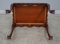 L60780EC: KINDEL Irish Georgian Carved Mahogany Te