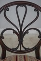 F60804EC: Antique Adam Style Solid Mahogany Armcha