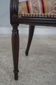 F60804EC: Antique Adam Style Solid Mahogany Armcha