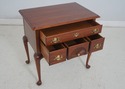 69147: HENKEL HARRIS Cherry Queen Anne Lowboy