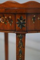 L69182: Paint Decorated Adams Style Table Stand