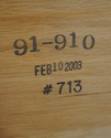 69090: STICKLEY Cherry & Tiger Maple Arts & Crafts