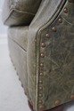 68674: RALPH LAUREN Style Tufted Leather Chair & O