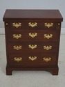 L68935: BAKER 4 Drawer Flip Top Mahogany Bachelor 