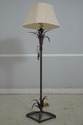 F68976: Designer Metal Toleware Standing Floor Lam
