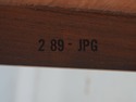 69140: HENKEL HARRIS Walnut Chippendale Butler Cof