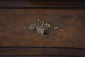 69071: KARGES French Louis XV Walnut Secretary Des