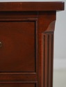 69048: BAKER 3 Drawer Chippendale Mahogany Nighsta