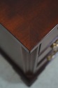 69048: BAKER 3 Drawer Chippendale Mahogany Nighsta