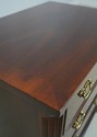 69048: BAKER 3 Drawer Chippendale Mahogany Nighsta