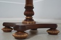 F69051: COUNCILL Round Walnut Regency Style Center