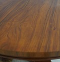 F69051: COUNCILL Round Walnut Regency Style Center