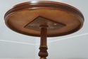 F69051: COUNCILL Round Walnut Regency Style Center