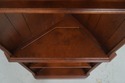 68891: Pair ETHAN ALLEN Maple Corner Shelf Cabinet