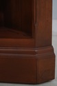 68891: Pair ETHAN ALLEN Maple Corner Shelf Cabinet