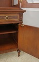 56479EC: KARGES French Louis XVI Walnut China Cabi