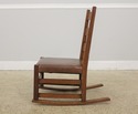 F56447EC: Gustav STICKLEY Small Mission Oak Rockin
