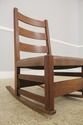 F56447EC: Gustav STICKLEY Small Mission Oak Rockin
