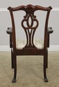 56378EC: Set Of 6 BAKER Chippendale Mahogany Dinin