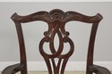 56378EC: Set Of 6 BAKER Chippendale Mahogany Dinin