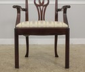 56378EC: Set Of 6 BAKER Chippendale Mahogany Dinin