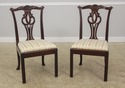 56378EC: Set Of 6 BAKER Chippendale Mahogany Dinin