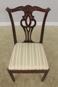 56378EC: Set Of 6 BAKER Chippendale Mahogany Dinin