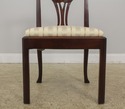 56378EC: Set Of 6 BAKER Chippendale Mahogany Dinin