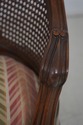 L64794EC: French Louis XV Cane Back Carved Settee