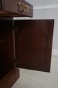 64872EC: STICKLEY Cherry 4 Door Beveled Glass Chin