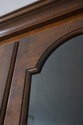 64872EC: STICKLEY Cherry 4 Door Beveled Glass Chin