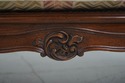 L64794EC: French Louis XV Cane Back Carved Settee