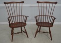 64854EC: Set of 4 WARREN CHAIRWORK Windsor Style D