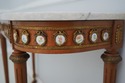 64706EC: French Louis XV Marble Top Console w. Mir