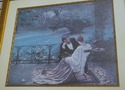 F64912EC: W. HENNESEY Man & Lady Framed Print