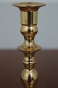 LF64908EC: Pair Colonial Style Solid Brass Candles