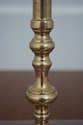 LF64909EC: Pair Brass Tall Candlesticks 18th C. St